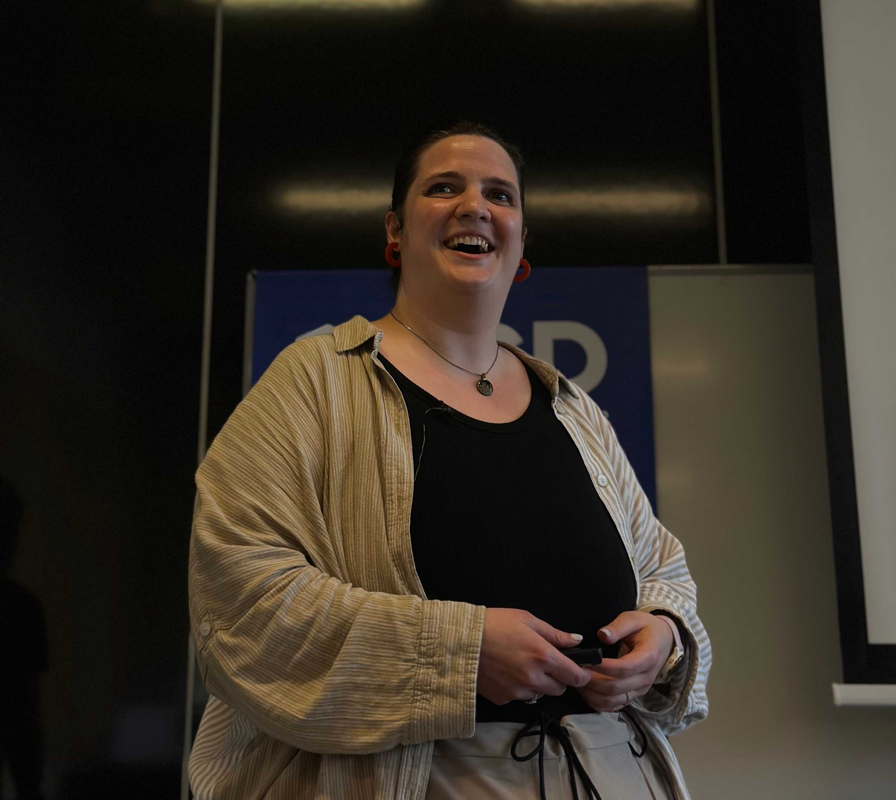 Workshop session with participants collaborating on cloud native technologies